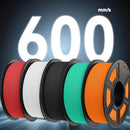 JAYO PETG Filament 1.75mm - 9 Rolls for Fast, Reliable 3D Printing with Matte Finish