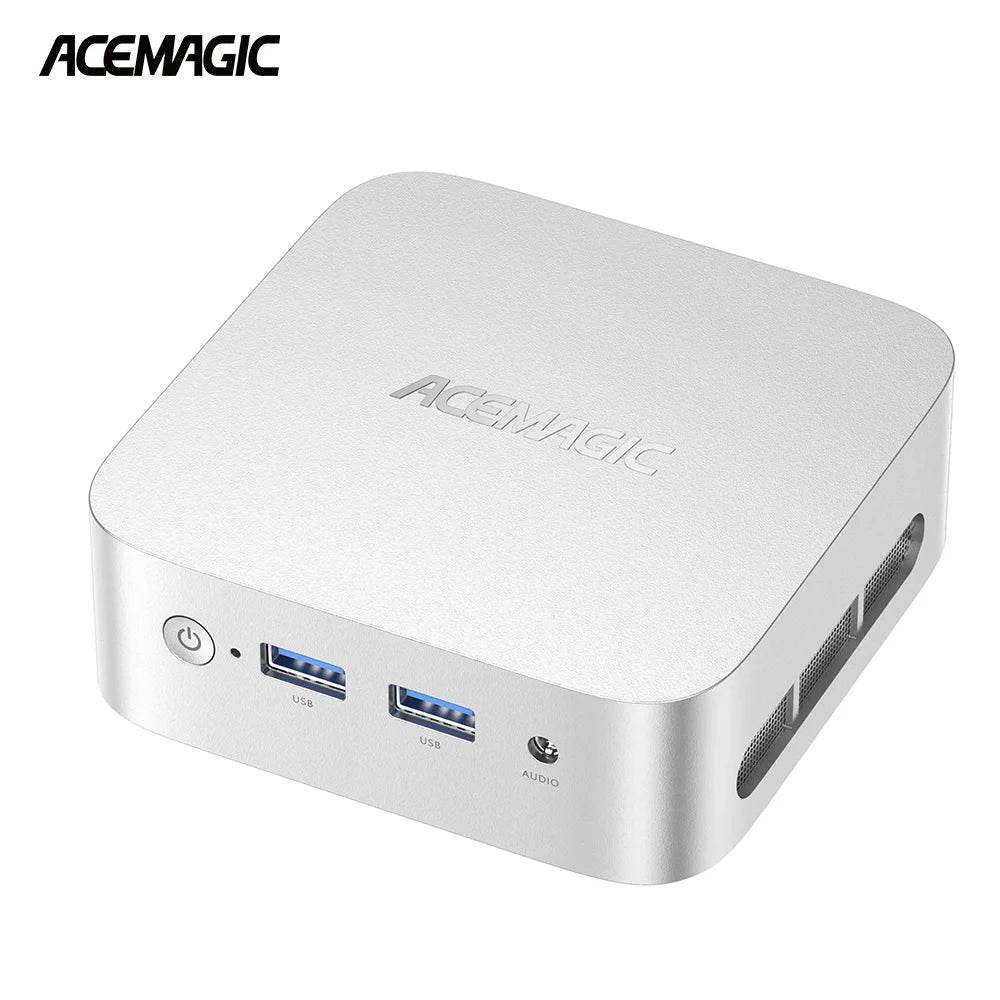 ACEMAGIC N150 Vista Mini PC, 16GB DDR4 RAM, 512GB SSD, Up To 3.6GHz, Compact Design