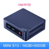 Beelink Mini S13 PC, Intel N150, 16GB DDR4 RAM, 500GB SSD, Compact Design for Home Office & Streaming N150 16G 500G United States