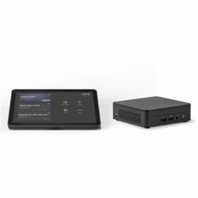 Logitech VC Bundle: Microsoft Teams NUC, Tap, Cat5e Kit & Compute Mount for Ultimate Collaboration
