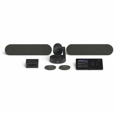 Logitech Tap Rally Plus Bundle - Microsoft Teams NUC, Mounts, Microphone Kit for Meeting Rooms