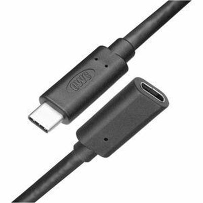 OWC 0.5M USB-C Extension Cable - 10Gbps Data Transfer, 100W Power Delivery, USB-C Male to Female