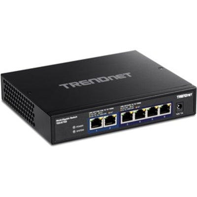 TRENDnet 6-Port 10G Switch - Supports 2.5GBase-T & 10GBase-T, Wall Mountable, Lifetime Warranty