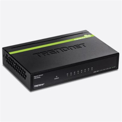 TRENDnet 8-Port Gigabit GREENnet Switch, 10/100/1000 Mbps, Energy Efficient High-Speed Networking
