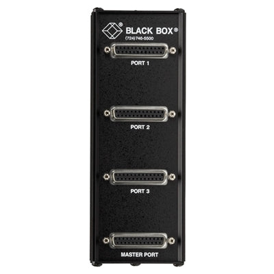 3-Port RS232 Passive Splitter for DCE to DTE Connections with 6-ft Cable & Adapter