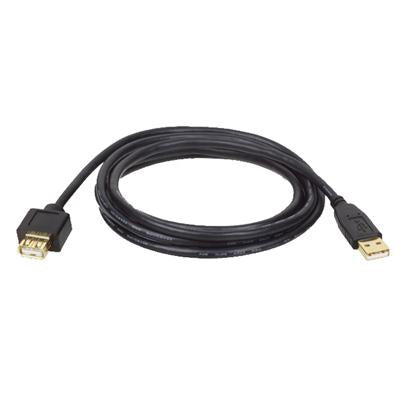 10Ft USB 2.0 A Male to Female Gold Extension Cable for Enhanced Connectivity