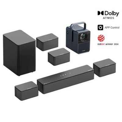 ULTIMEA Pro Poseidon E40 1080P Projector - Android TV 11.0, 1000 Lumens, Dolby Audio, TOF Focus