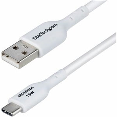 10Ft USB A to USB C Cable - 3A Fast Charging, 480Mbps Data Transfer, Durable Design