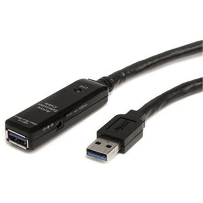 10M USB 3.0 Active Extension Cable - Male to Female, High-Speed 33ft Connection by Startech.com