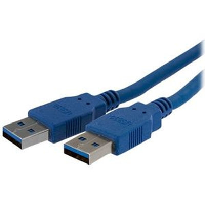 6Ft SuperSpeed USB 3.0 Male to Male Cable for Fast Data Transfer - High-Quality Performance by Startech.com