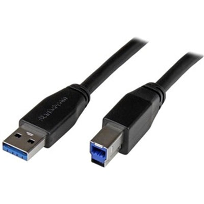 30Ft USB 3.0 A to B Active Cable - Connect USB Devices Up to 10M with No Signal Loss