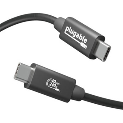 1M USB4 Cable - 240W Power Delivery, 40Gbps Data Speed, 8K Video, USBIF Certified