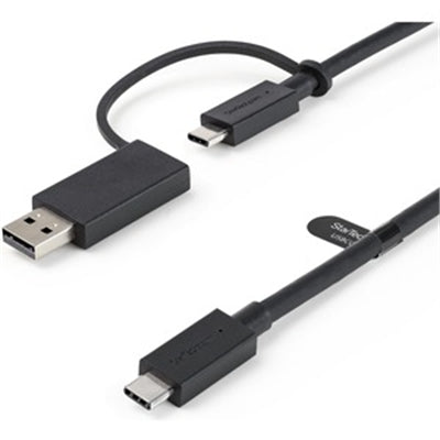 Startech 3.3ft USB C Cable with USB A Adapter, 10Gbps Data Transfer & 100W Power Delivery