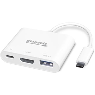 USB C Multiport Adapter with 4K HDMI Output, USB 3.0 & Charging Port for MacBook & More
