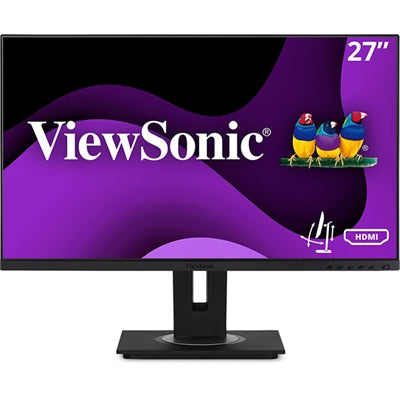 27-Inch Viewsonic Ergonomic 1080p IPS Monitor with 40-Degree Tilt, HDMI, DP, VGA Connectivity