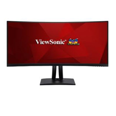 34" Viewsonic ColorPro Curved UWQHD Monitor, 3440x1440, 21:9, 75Hz, USB-C, FreeSync with RJ45