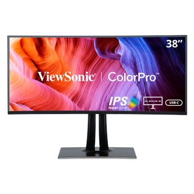 38" Curved Ultra Wide WQHD+ ColorPro IPS Monitor with USB-C and 3840x1600 Resolution