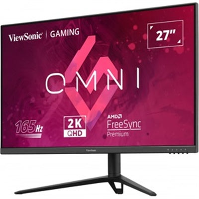 27" Viewsonic OMNI 1440p IPS Gaming Monitor - 1ms, 165Hz, FreeSync Premium, Ergonomic Design