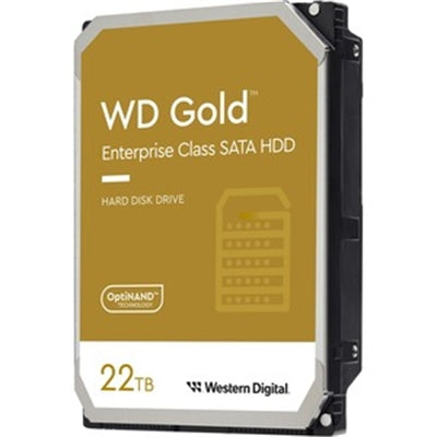 WD Gold 22TB Enterprise Class SATA HDD Internal Storage - Single Pack