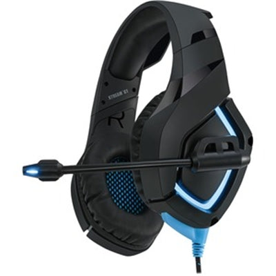 Adesso Xtreme G1 Stereo Gaming Headset with Rotatable Mic, Noise Cancellation & LED Lighting