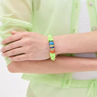 18K Gold-Plated Bead Rope Bracelet