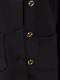 Full Size Button-Front Raglan Sleeve Coat Plus Size - Store 42