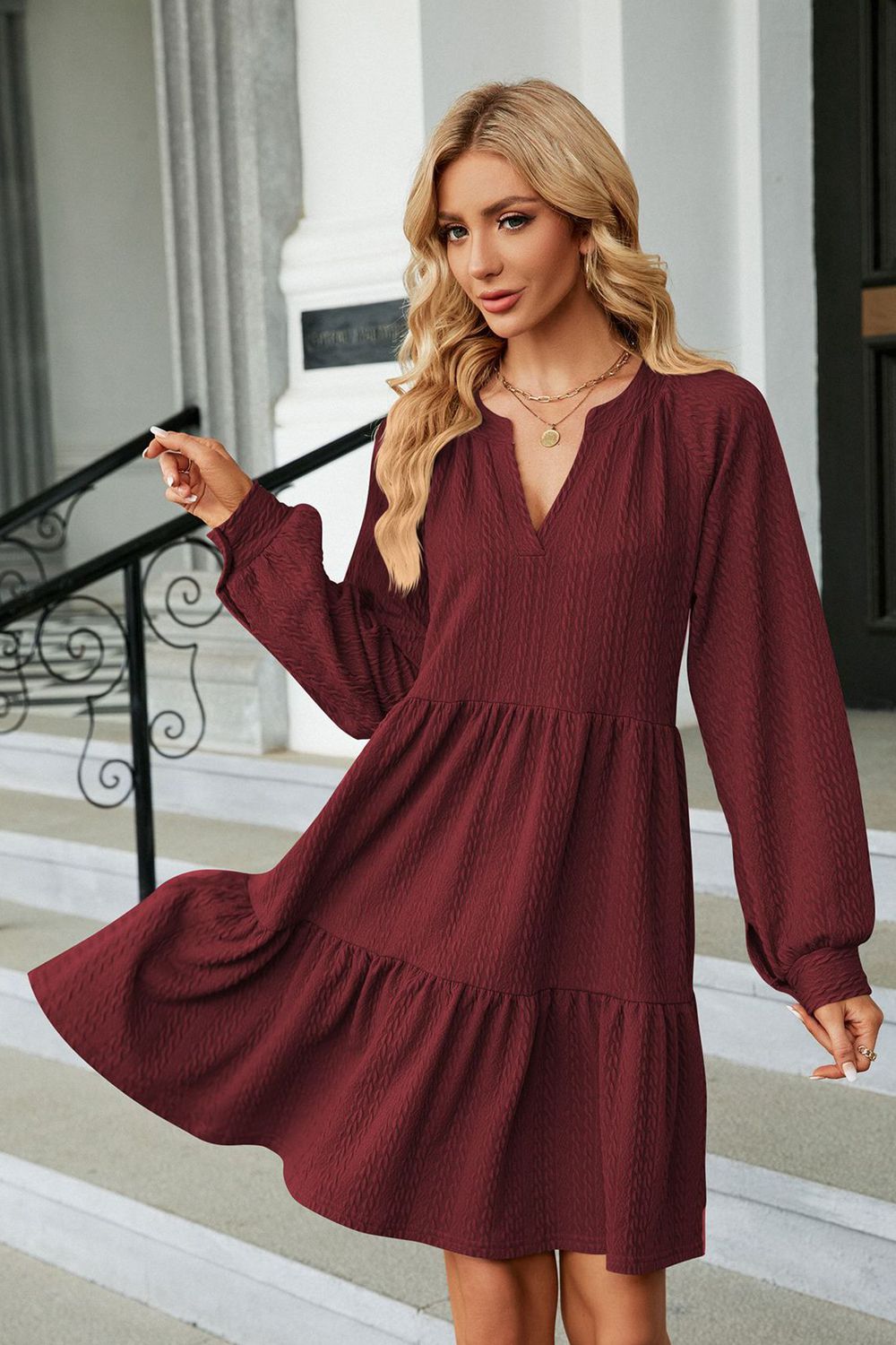 Burgundy / S