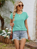 Round Neck Short Sleeve T-Shirt