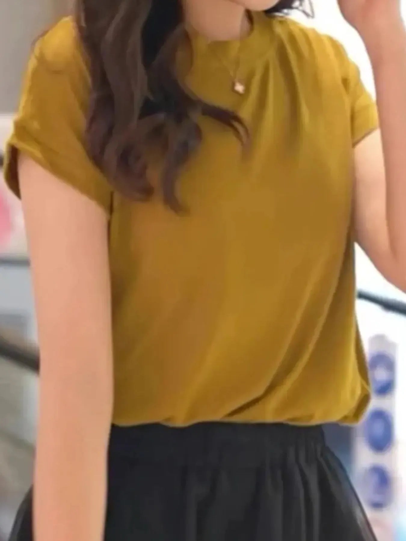 Round Neck Short Sleeve T-Shirt