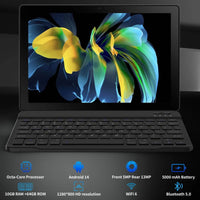 A523 Android 14 Tablet 10In, Octa-Core, 8GB RAM, 64GB Storage, 5000mAh Battery, Keyboard & Mouse Set