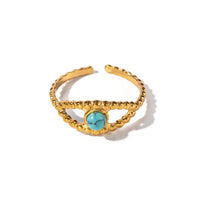 Turquoise Eye Design Ring