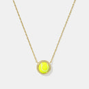 Sporty Element Resin Necklace