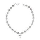 Cross Pendant Alloy Necklace