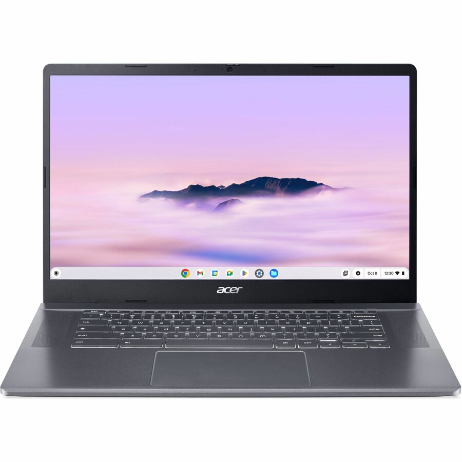 Acer Chromebook Plus 515 - 15.6" Touchscreen, Intel Core i3, 8GB RAM, 256GB SSD, Steel Gray