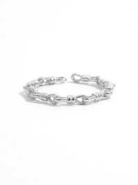 Elegant 925 Sterling Silver Knot Shape Open Ring - Perfectly Crafted for Timeless Style - Store 42