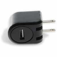 AddOn 5V 2.4A Fast Charging USB-A Wall Charger - Compact Black Design for US Outlets