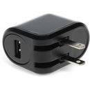 AddOn 5V 2.4A Fast Charging USB-A Wall Charger - Compact Black Design for US Outlets Default Title