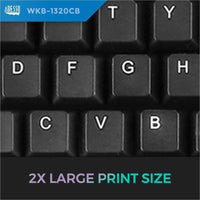 Adesso 2.4GHz Wireless Keyboard And Mouse Combo - Antimicrobial, Quiet Membrane, 14 Hotkeys