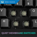 Adesso 2.4GHz Wireless Keyboard And Mouse Combo - Antimicrobial, Quiet Membrane, 14 Hotkeys