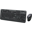 Adesso 2.4GHz Wireless Keyboard And Mouse Combo - Antimicrobial, Quiet Membrane, 14 Hotkeys Default Title
