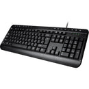 Adesso AKB - 132 Spill - Resistant Multimedia Keyboard with 14 Hotkeys & Quiet Membrane Keys - Store 42