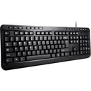 Adesso AKB - 132 Spill - Resistant Multimedia Keyboard with 14 Hotkeys & Quiet Membrane Keys - Store 42