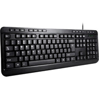 Adesso AKB - 132 Spill - Resistant Multimedia Keyboard with 14 Hotkeys & Quiet Membrane Keys - Store 42