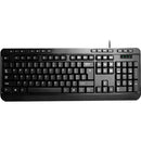 Adesso AKB - 132 Spill - Resistant Multimedia Keyboard with 14 Hotkeys & Quiet Membrane Keys - Store 42