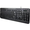 Adesso AKB - 132 Spill - Resistant Multimedia Keyboard with 14 Hotkeys, Quiet Membrane Switches - Store 42