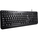 Adesso AKB - 132 Spill - Resistant Multimedia Keyboard with 14 Hotkeys, Quiet Membrane Switches - Store 42