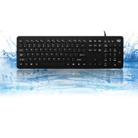 Adesso AKB - 235UB Antimicrobial Waterproof USB Desktop Keyboard for Laboratories & Medical Use - Store 42