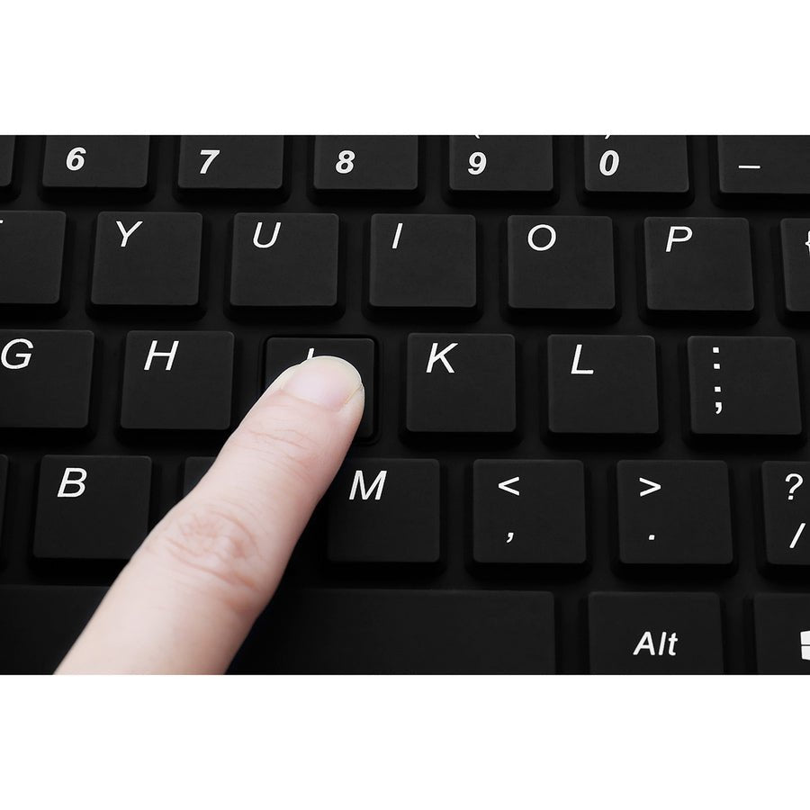 Adesso AKB-235UB Antimicrobial Waterproof USB Desktop Keyboard for Laboratories & Medical Use