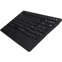 Adesso AKB 410UB Slim Touch Mini Keyboard with Touchpad - Compact, Integrated Touchpad, and Numeric Keypad