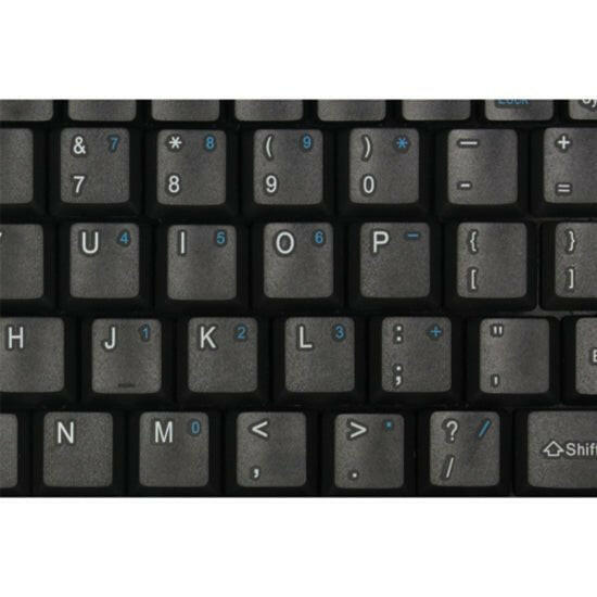 Adesso AKB 410UB Slim Touch Mini Keyboard with Touchpad - Compact, Integrated Touchpad, and Numeric Keypad